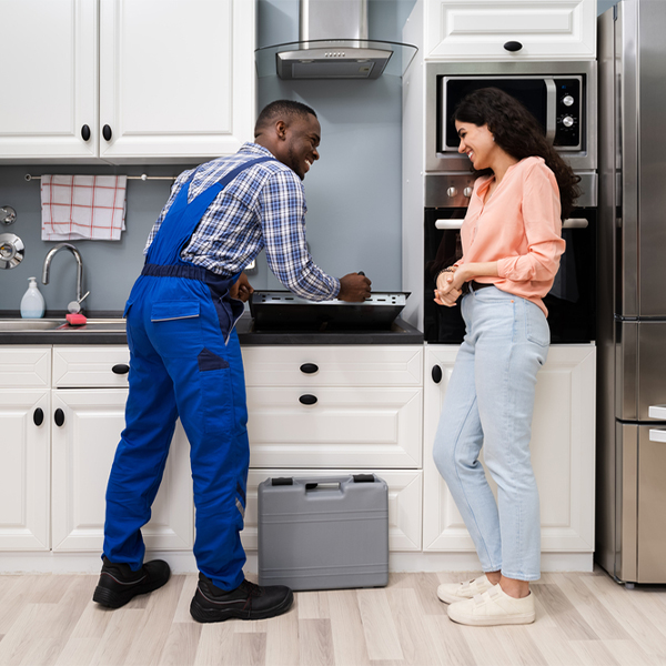 can you provide an estimate for cooktop repair before beginning any work in Joelton